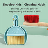 Extrokids Wooden Cleaning Toy Set 7Piece,Kid-Sized Detachable Cleaning Tool Toy - EKT1880